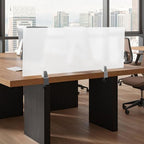 Desk Divider, Acrylic Desk Privacy Panels, Privacy Desk Screen, Frosted Acrylic - Image 7