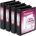 Cardinal Performer 3-Ring Binders, Non-Locking Slant-D Rings, 375-Sheet Capacity by TOPSProducts