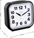 Tinload 5.5" Large No Ticking Analog Alarm Clock, Silent Readable - Image 5