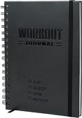 Nextnoid Hardcover Fitness Journal Workout Planner by Nextnoid