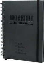 Nextnoid Hardcover Fitness Journal Workout Planner by Nextnoid