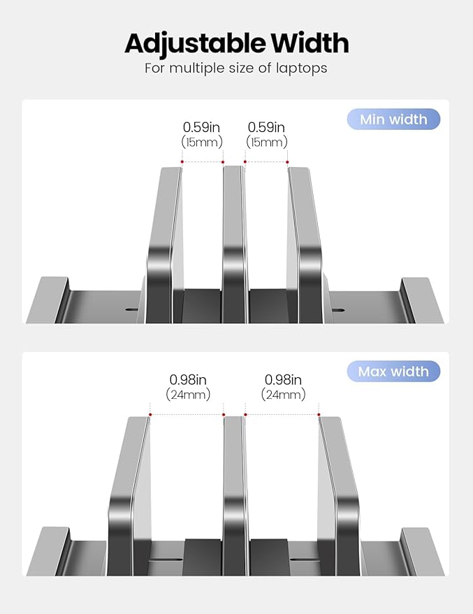 Vaydeer Vertical Laptop Stand - Image 6