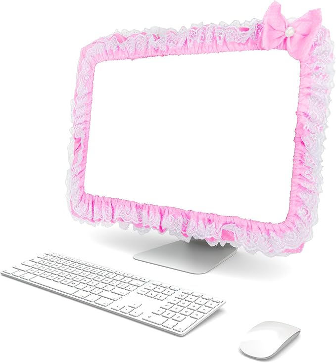 Kingshion 23"-27" Lovely Cute Computer Monitor Cover - Image 3