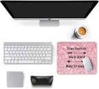 Auhoahsil Mouse Pad, 12 x 10 in Thick Rubber Premium-Textured Non-Slip Stitched - Image 3