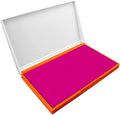 Plastic Case Stamp Pad Large Size, Magenta Purple Color by ZIGEL