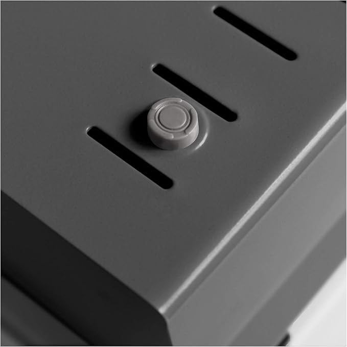 Acrimet 3 x 5 Card File Holder Organizer Box Metal Base Heavy Duty - Image 7