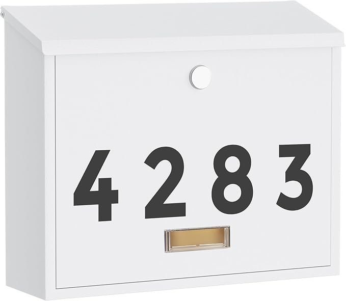 LAND·VOI Locking Wall-Mount Mailbox by LAND%C2%B7VOI