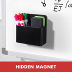 BEYGORM 2 Pack Plastic Magnetic Pen Holder - Image 5