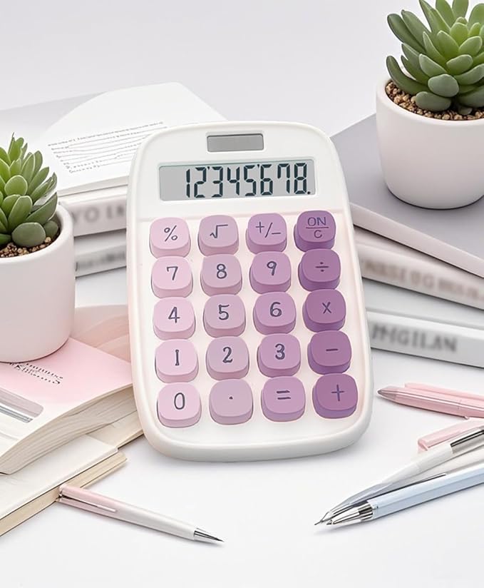 BTSEYAW Mechanical Calculator, Cute Calculator - Image 7