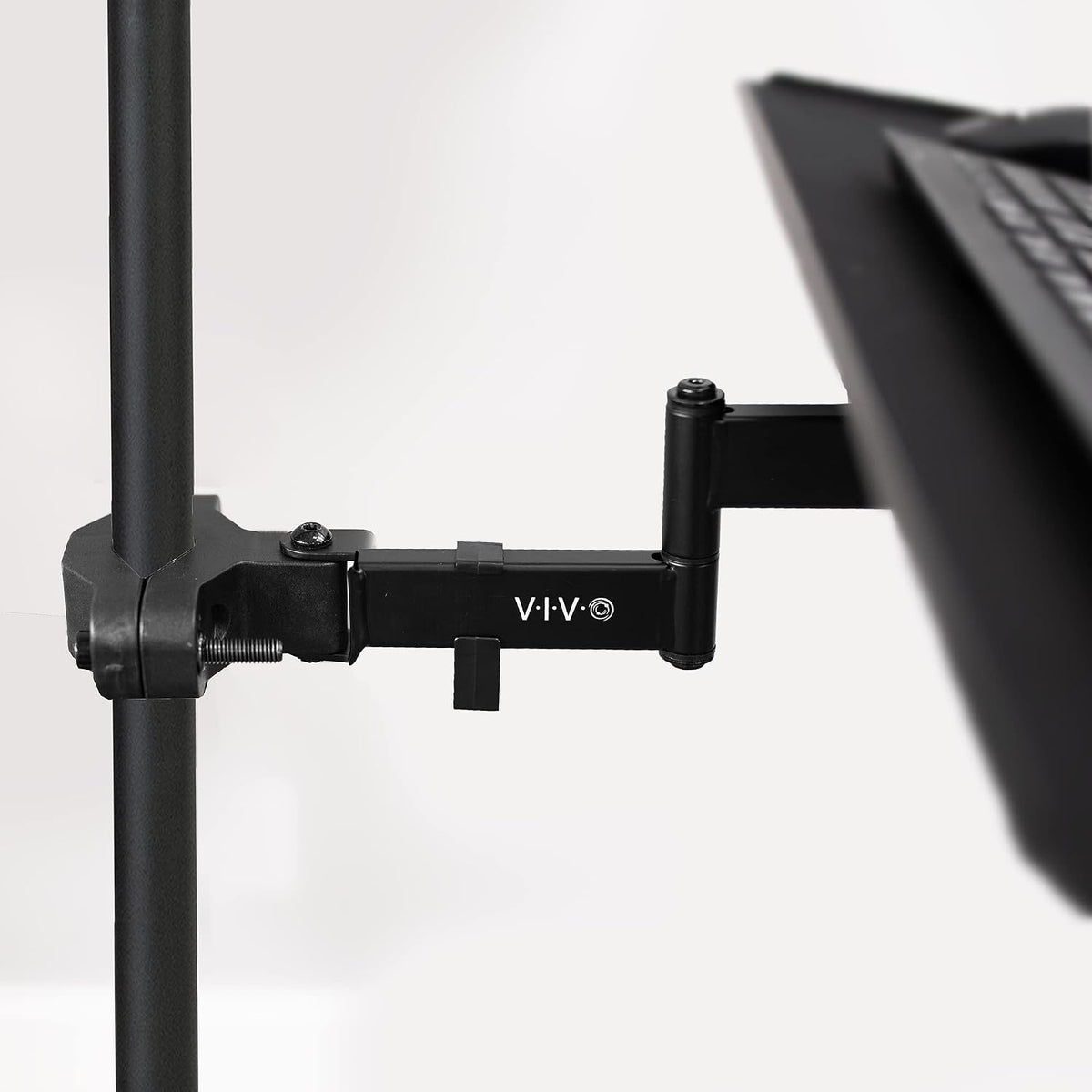 VIVO Black Pole Mounted 26 x 10 in Keyboard Tray, Mount-POLEKB