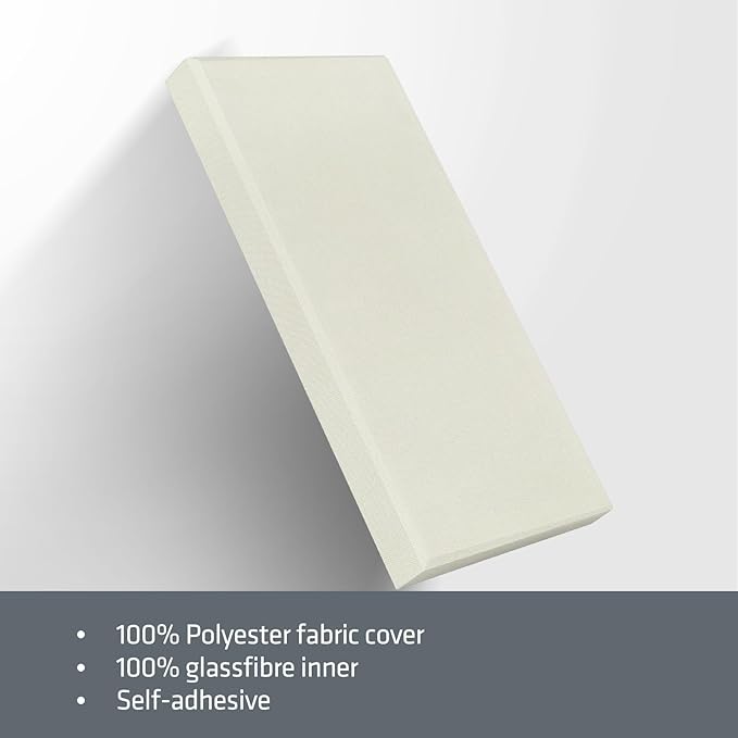 UMIACOUSTICS 4 PCS Acoustic Wall Panels, 2“ Thick 23.6" x 11.8" Fiberglass - Image 7