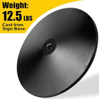 INNOVSIGN Heavy Duty Cast Iron Sign Post - Image 4