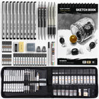 Four Candies 52pcs Art Supplies Sketching & Drawing Kit by FourCandies