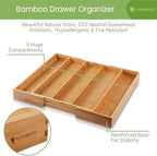 Purawood Kitchen Drawer Organizer - Image 4