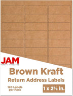 JAM PAPER Return Address Labels by JAMPaper