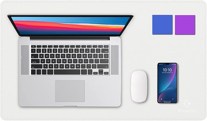 K KNODEL Desk Mat, Dual-Sided Office Desk Pad, Waterproof Desk Mat by K+KNODEL