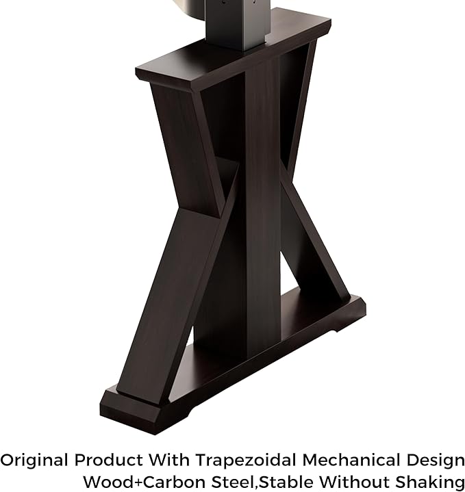 EUREKA ERGONOMIC Standing Desk, 63 inch Executive Desk w Drawers, Modern - Image 8