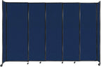 Versare Straightwall Sliding Portable Wall Partition | Freestanding Office by VERSARE