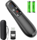 Presentation Clicker with Case Storage, Wireless Presenter Remotes with USB-A&C by Unknown