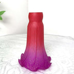 Bieye LS66 Lily Flower Blown Glass Lampshade - Image 5
