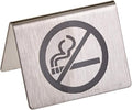 New Star Foodservice Stainless Steel Table Tent Sign, 2 x 1.5-Inch) by NewStarFoodservice