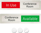 Conference in Use or Available Sign, Vacant Occupied Status by LoYinLo