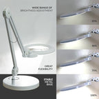 Neatfi XL Bifocal LED Magnifying Lamp, 7-Inch Acrylic Lens, 5D/20D Magnification - Image 3