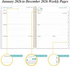 2026 Planner - Weekly Monthly Planner 2026 from January 2026 to December 2026 - Image 3