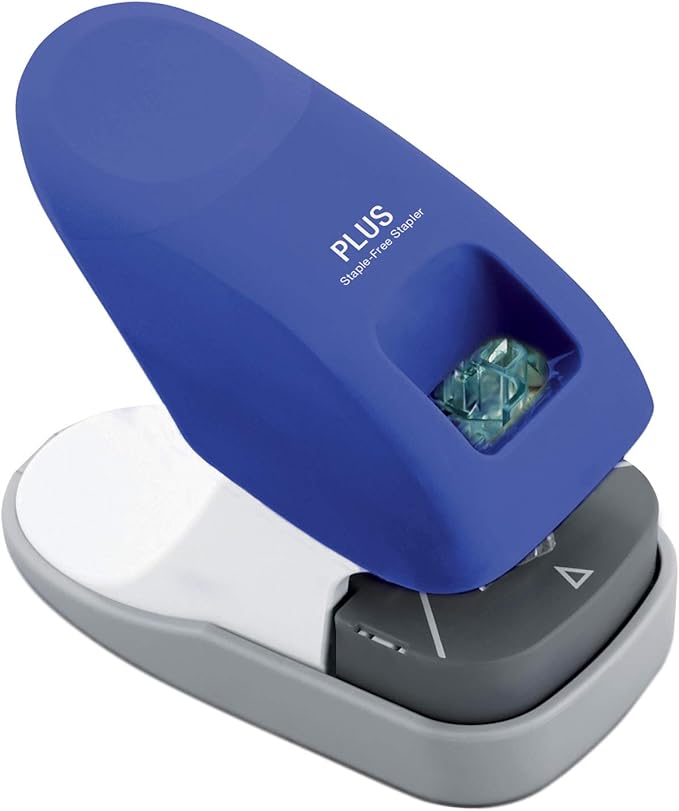 Plus Paper Clinch Desktop Staple-Free Stapler - Image 6