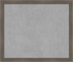 Amanti Art Grey Framed Magnetic Board 22x26 Medium Vision Board by AmantiArt