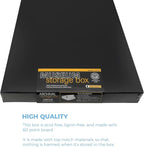 Lineco Museum Archival Storage Box, 13.75x19.75x1.5 in. Drop Front Design. - Image 3