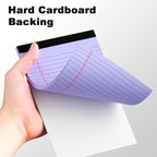 AILZFEI Pink Purple Small Legal Pad 5 x 8 College Ruled Color Legal Pads Paper - Image 6