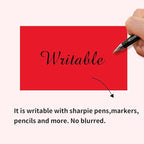 STARLIBOO 3"X5" Rectangle Colored Labels, Removable Moving Labels - Image 4