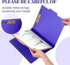 Skyygemm 12 Pcs Classification Folders Letter Size, 1 Divider Pressboard File - Image 4