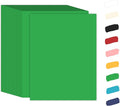 100 Sheets Green Cardstock 8.5 x 11, Goefun 65lb Green Construction Paper 8.5 x by Goefun