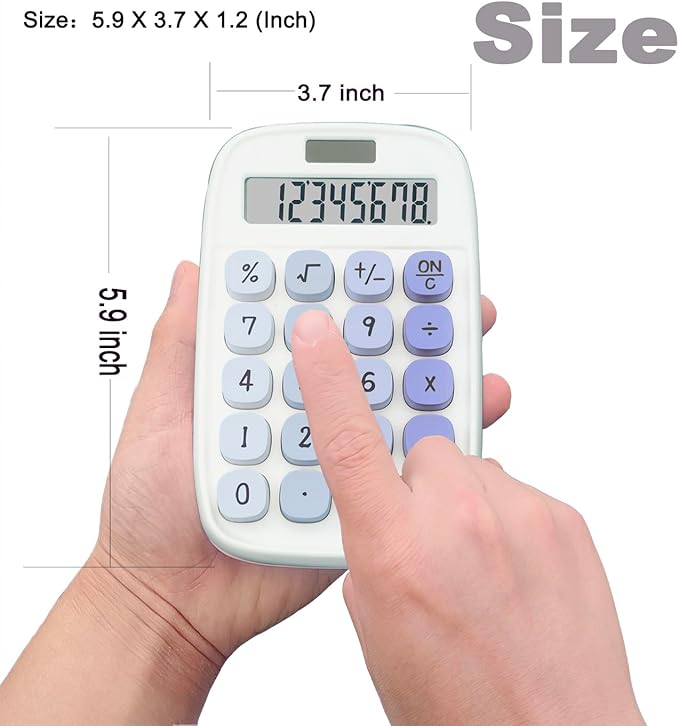 Mechanical Calculator, BTSEYAW Dual Power Calculator - Image 5