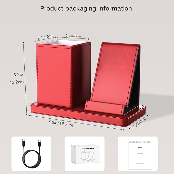 LADSTAG Desk Organizer with Phone Holder, Desk Organizers and Accessories - Image 5