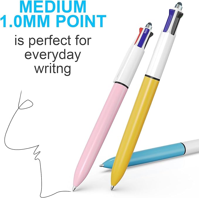 Aosrpvoi 16-Pack Multicolor Ballpoint Pens - Image 3