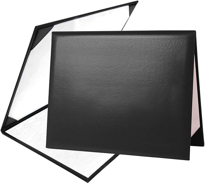 Diploma Cover 8.5” x11” Diploma Holder of Graduation Leatherette Padded - Image 2