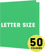 Two Pocket Folders, RAZCC 50 Pack 2 Pocket Folders Fit Letter Size Paper - Image 4