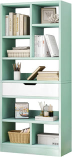 IOTXY Wooden Open Shelf Bookcase by IOTXY