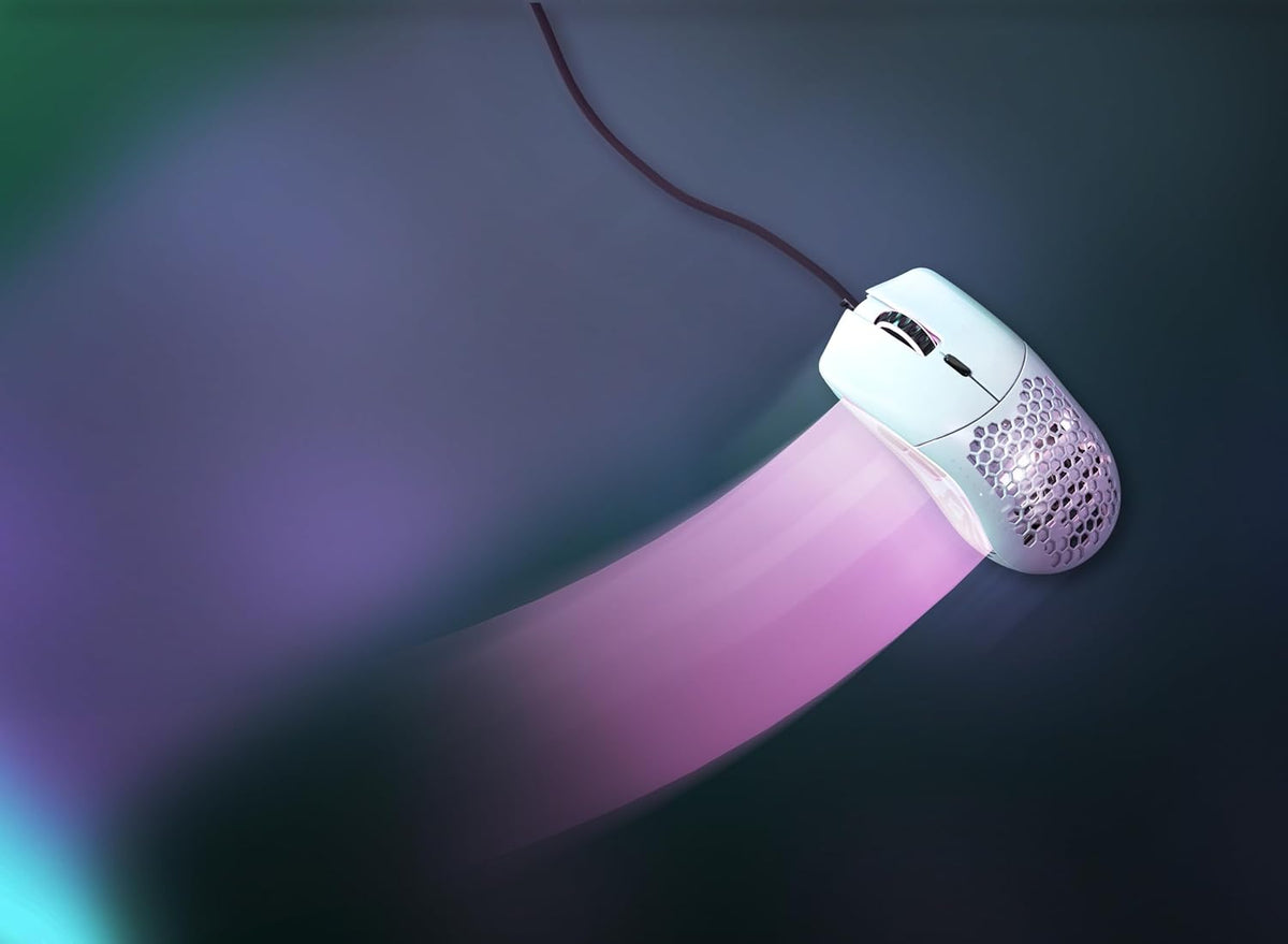 Glorious Model O Wired Gaming Mouse 67g Superlight Honeycomb Design, RGB, Pix...