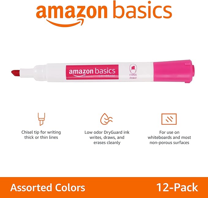 Amazon Basics Dry Erase Markers - Image 5