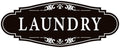 Laundry Room Door Sign for Business and Home，Self-adhesive Waterproof Cute by LUHIMO