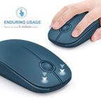 VssoPlor Wireless Mouse, 2.4G Slim Portable Computer Laptop Mouse - Image 3