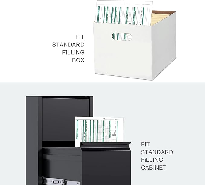 Employee File Folders with Internal Pocket, High Capacity HR Folders - Image 3
