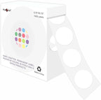 PARLAIM 3/4 Inch Roll Color Coding Labels, 1000 per Roll Round Permanent by PARLAIM