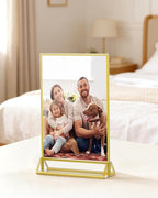 Dynta Acrylic Sign Holder 4x6 8 Pack Double Sided Clear Plastic Display Stands - Image 7