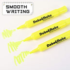 Dabo&Shobo Yellow highlighter, 24 Pack -bright color, chisel tip, - Image 2