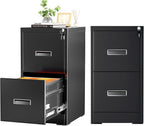 INTERGREAT 2 Drawers File Cabinet - Image 8